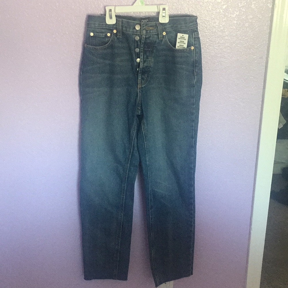 Slim Straight Mom Jeans